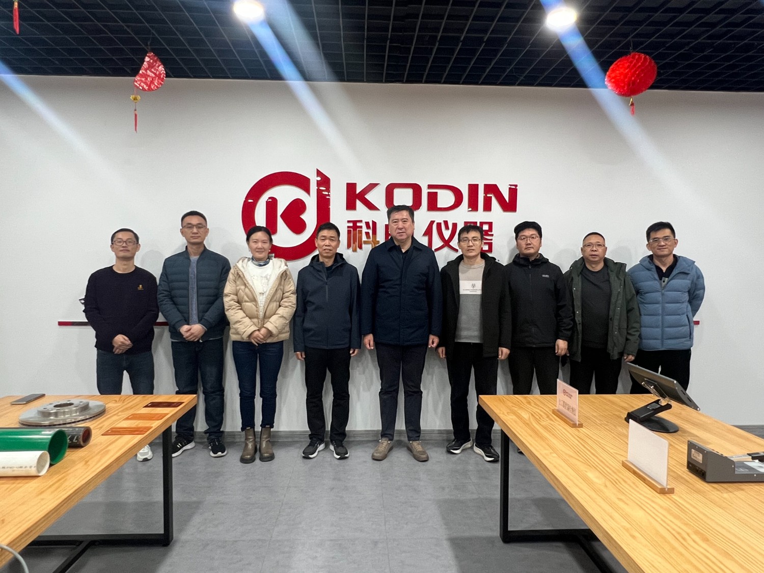 邢臺特檢院領導一行蒞臨科電公司，共商數(shù)字化檢測新方向